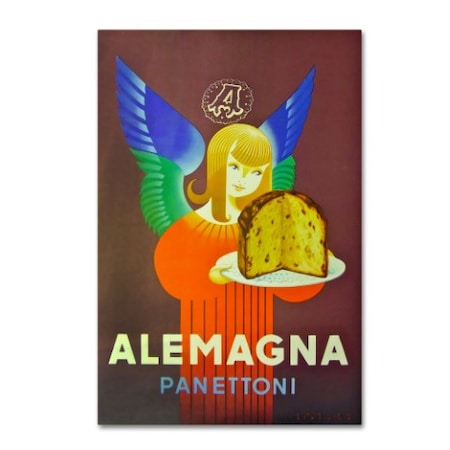 Vintage Apple Collection 'Alemagna Bread' Canvas Art,22x32